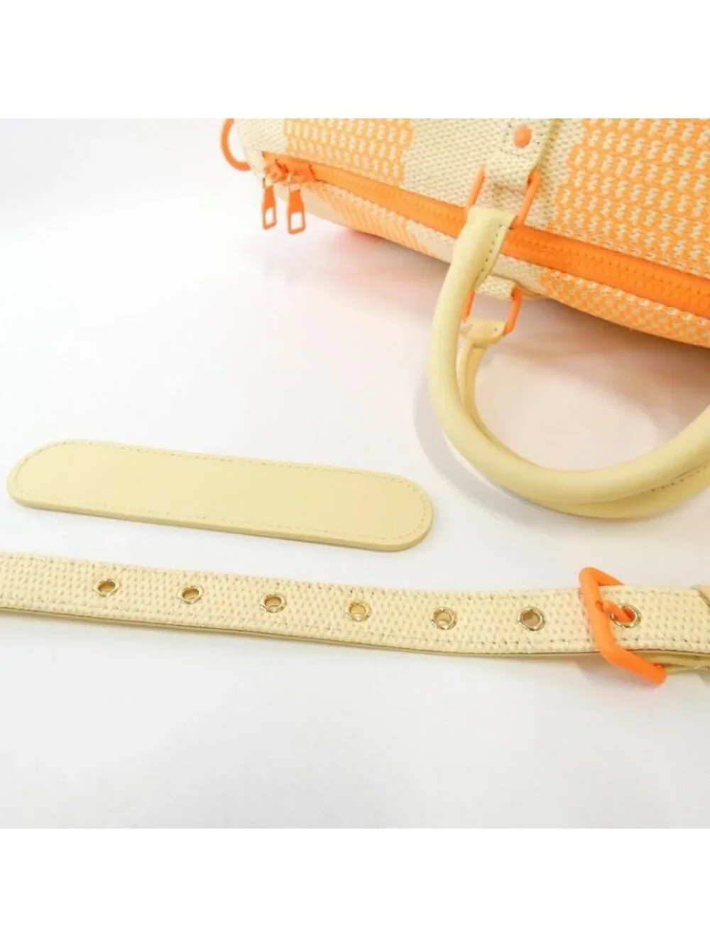 Louis Vuitton Damier Giant Keepall Bandouliere Boston Bag - Picture 6 of 9